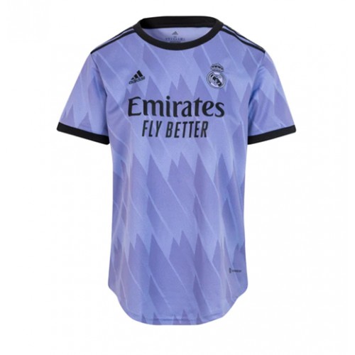 Real Madrid Bortedrakt Kvinner 2022-23 Kortermet Real Madrid Bortedrakt Kvinner 2022-23 Kortermet